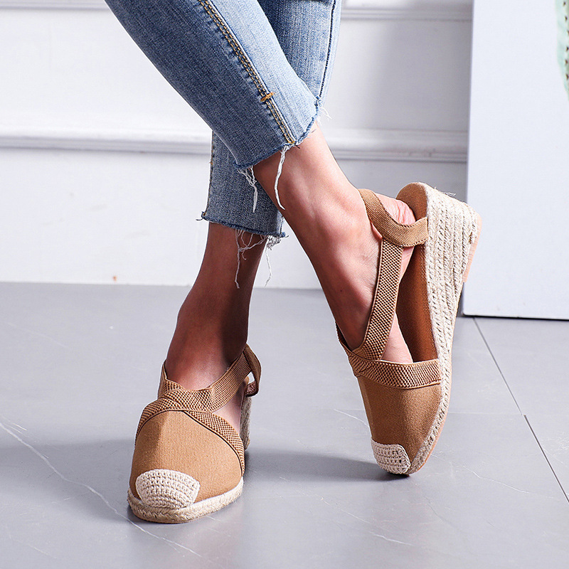 2026 Summer Women's Sandals St - Wedge Espadrille Women บทวิจารณ์และราคา