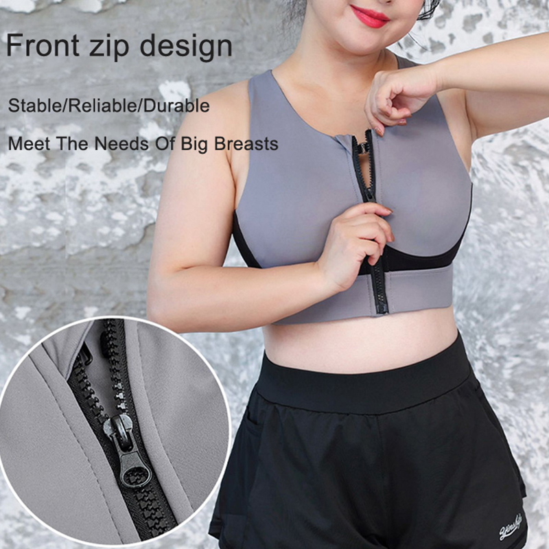 Plus Size Sports Top Woman Gym - Bralette Triangle Set บทวิจารณ์และราคา