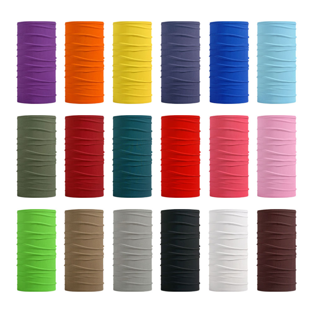 Seamless Solid Color Bandanas  - Headband Summer Knit บทวิจารณ์และราคา