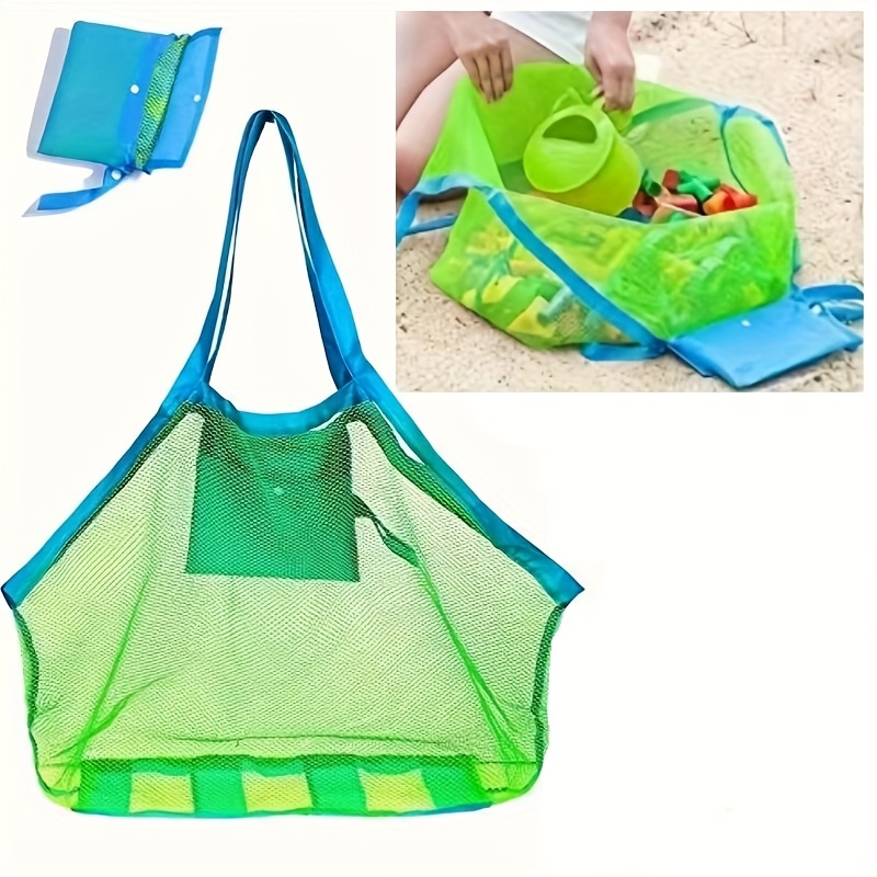 1pc Large Mesh Beach Tote Bag  - Tote Bag Beach บทวิจารณ์และราคา
