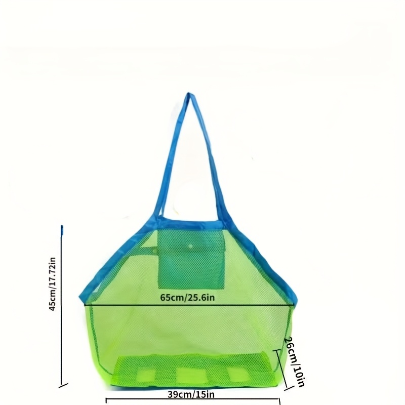 1pc Large Mesh Beach Tote Bag  - Tote Bag Beach บทวิจารณ์และราคา