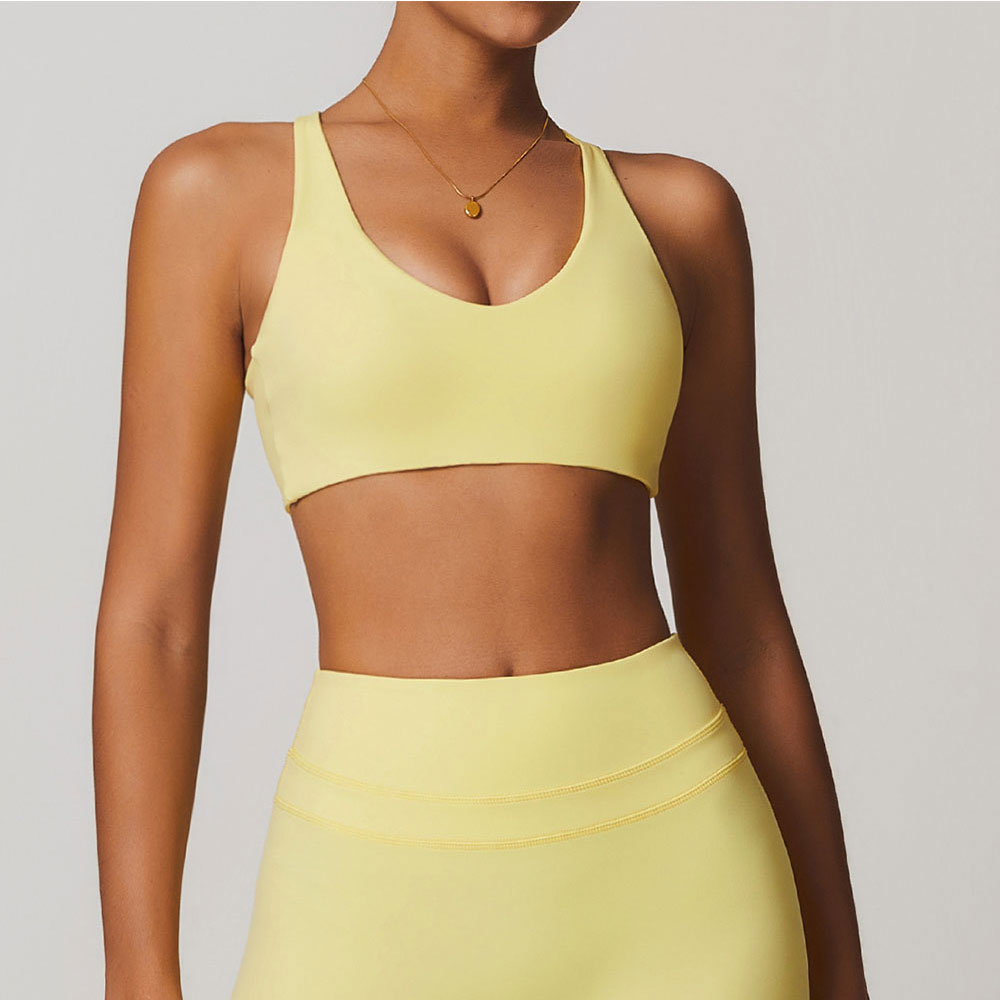 JUREN Sports Bra Women Fitness - Bralette Triangle Set บทวิจารณ์และราคา