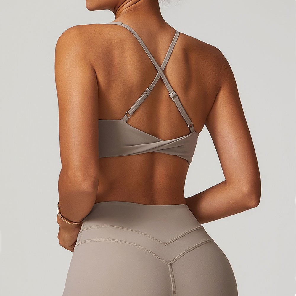 JUREN Sports Bra Women Fitness - Bralette Triangle Set บทวิจารณ์และราคา