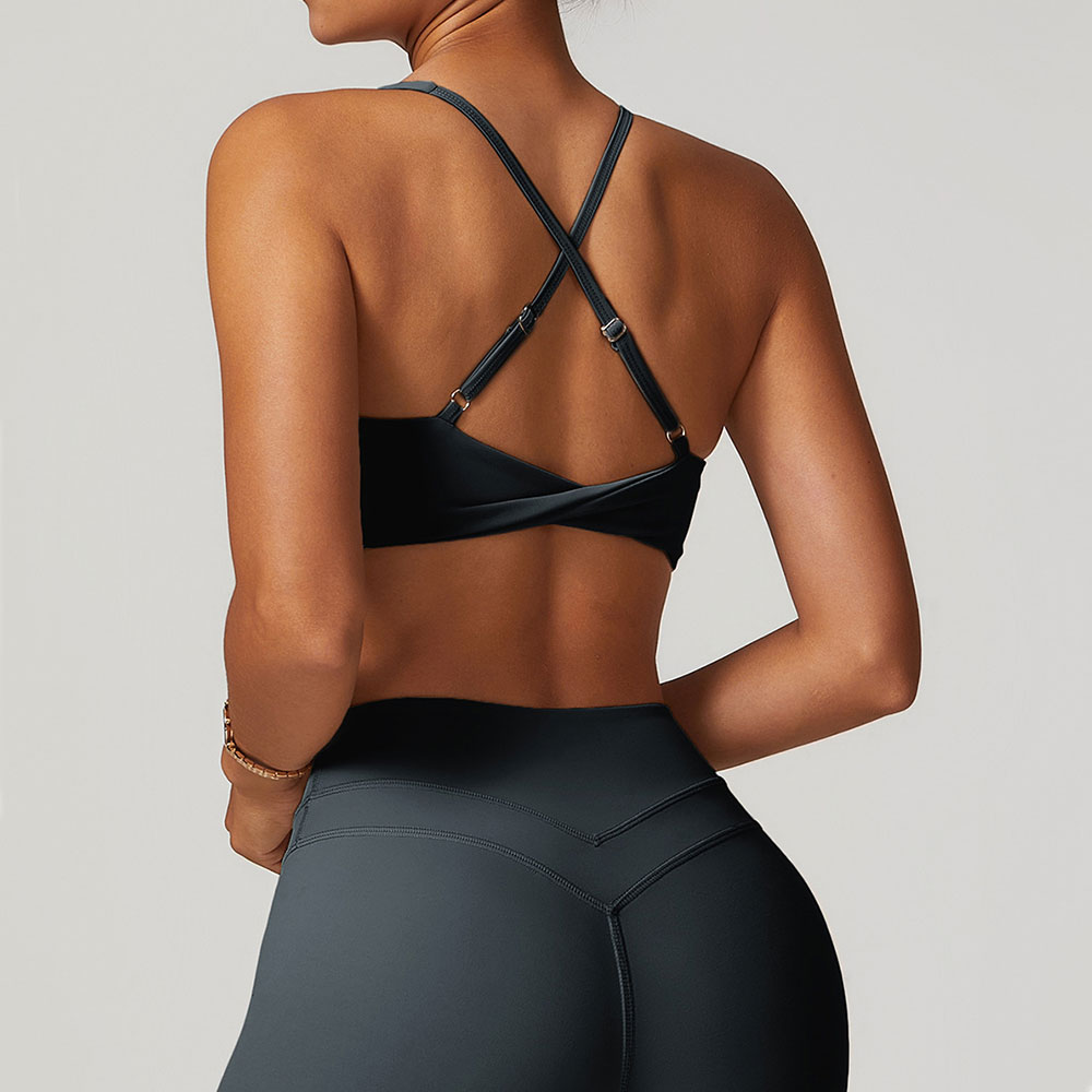 JUREN Sports Bra Women Fitness - Bralette Triangle Set บทวิจารณ์และราคา