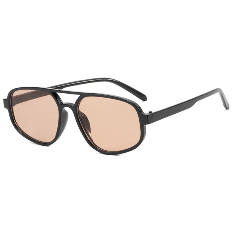 New Retro Double Bridge Sungla - Sunglasses Cat Eye บทวิจารณ์และราคา
