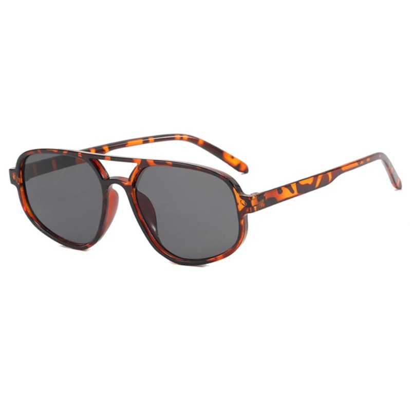 New Retro Double Bridge Sungla - Sunglasses Cat Eye บทวิจารณ์และราคา