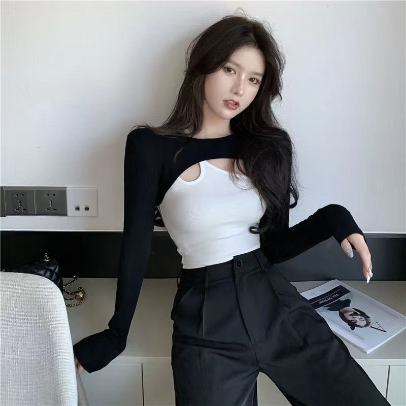 Modal Ice Silk Arm Sleeves Ult - Crop Top Crochet บทวิจารณ์และราคา
