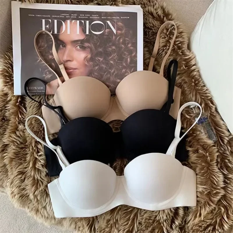 Seamless Bras for Women Invisi - Bralette Triangle Set บทวิจารณ์และราคา