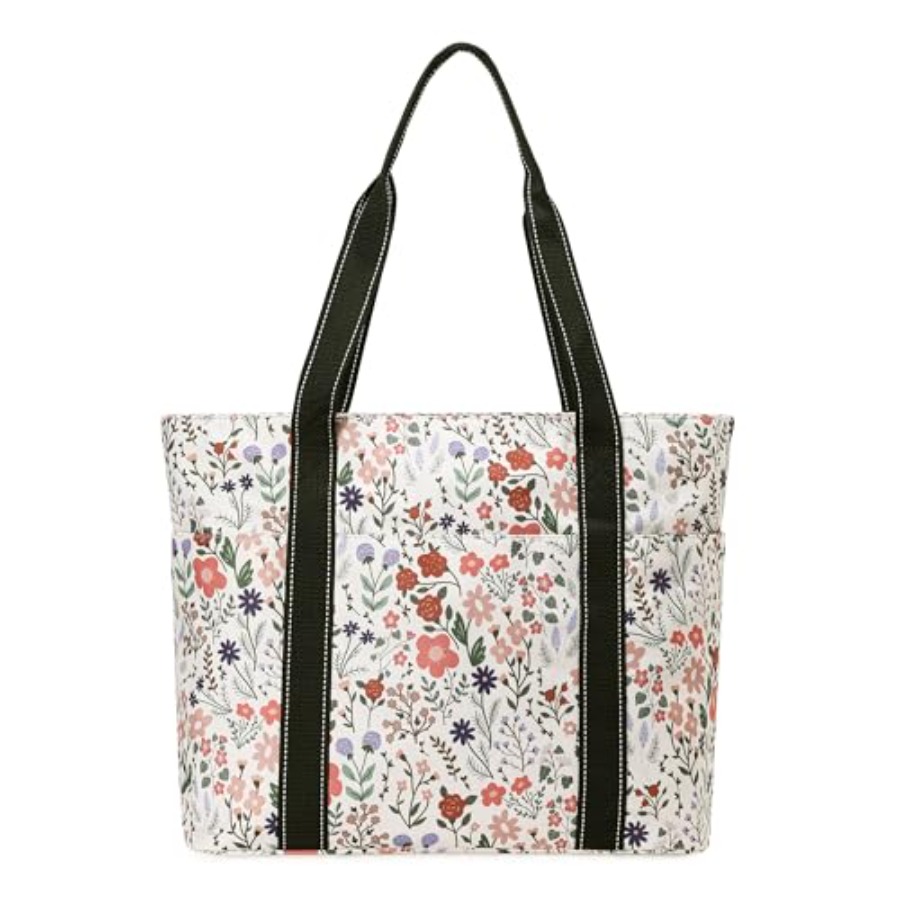 Tote Bag for Women with Laptop - Tote Bag Beach บทวิจารณ์และราคา