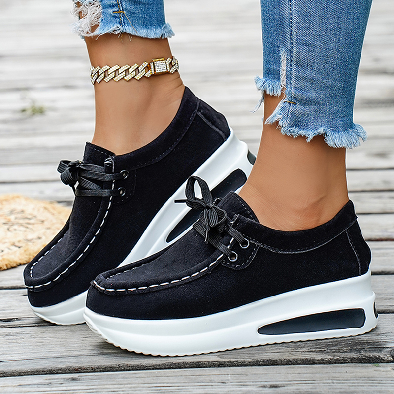 Basic Color Platform Loafers f - Wedge Espadrille Women บทวิจารณ์และราคา