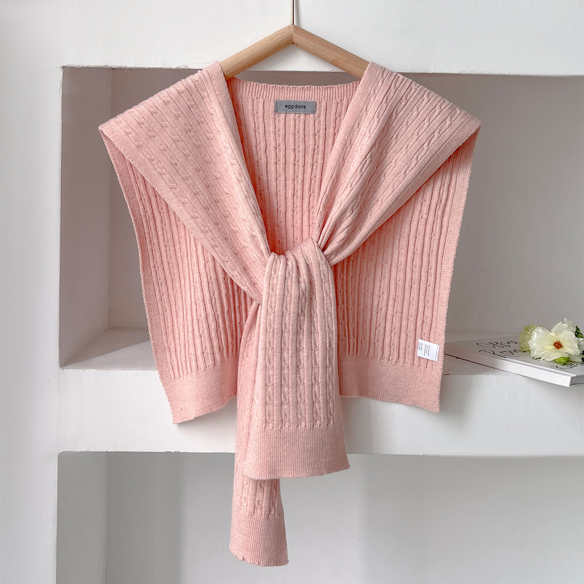 NEW Korean Autumn Knit Shawl F - Blouse Off Shoulder บทวิจารณ์และราคา