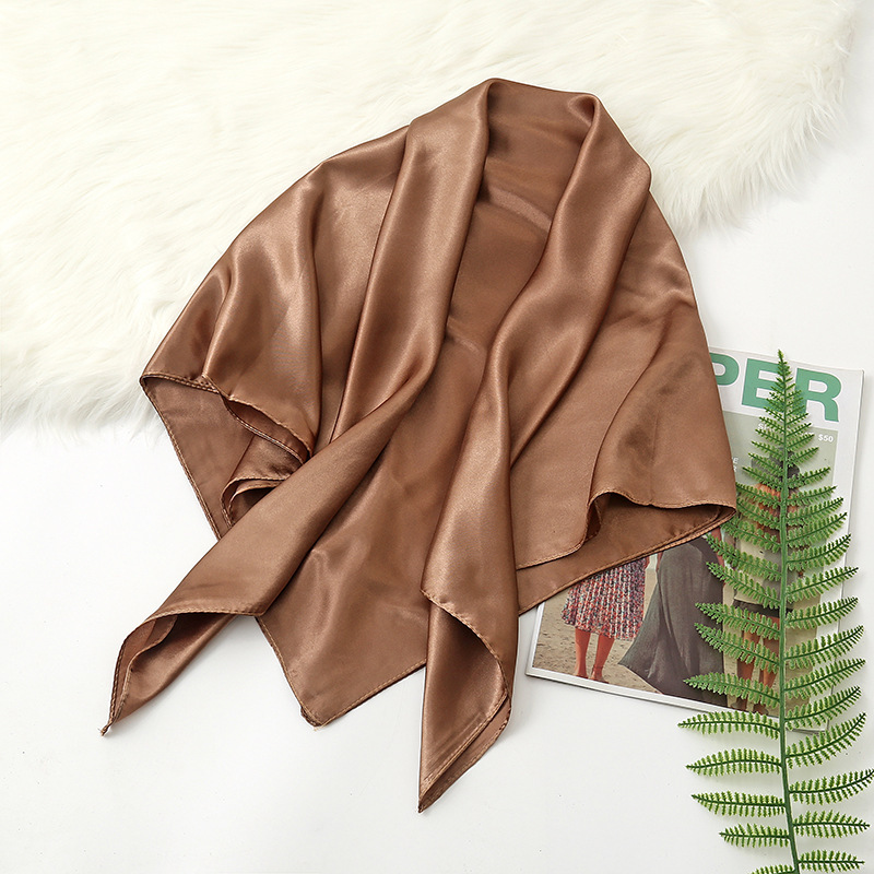 90cm Solid Colors Neckerchief  - Headband Summer Knit บทวิจารณ์และราคา
