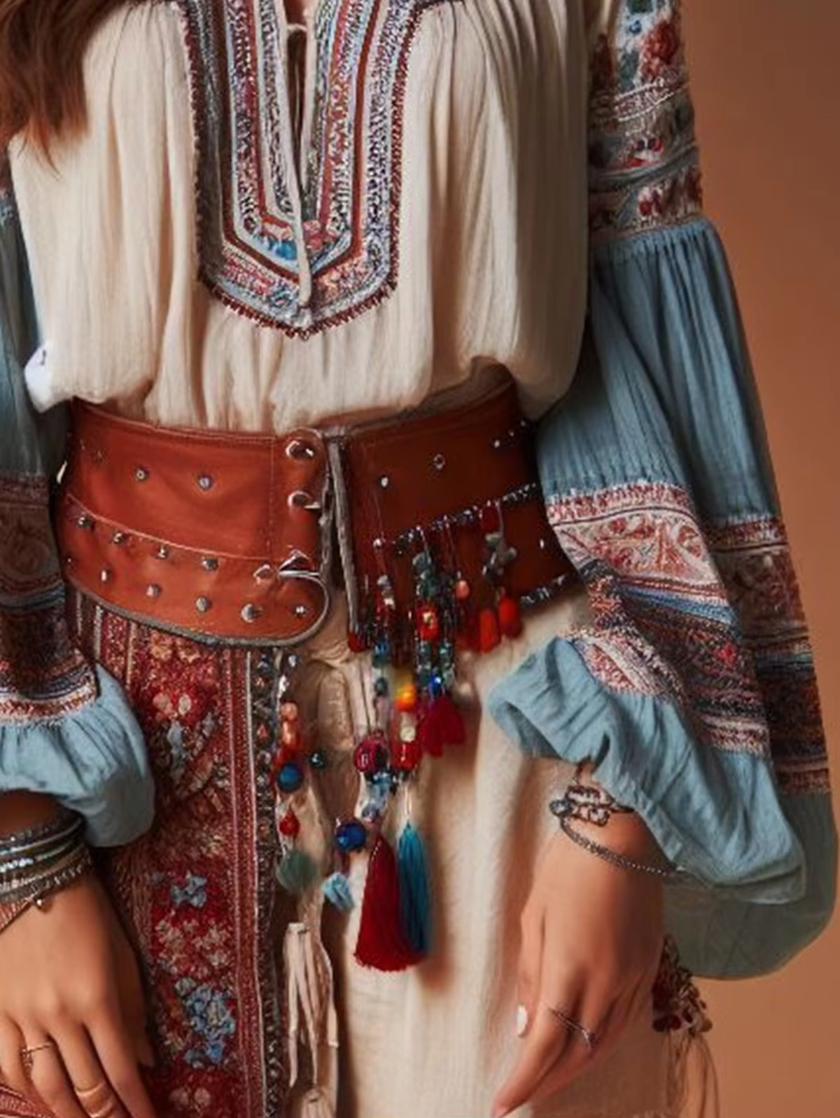 Lantern Sleeves Boho Blouse Fl - Blouse Off Shoulder บทวิจารณ์และราคา