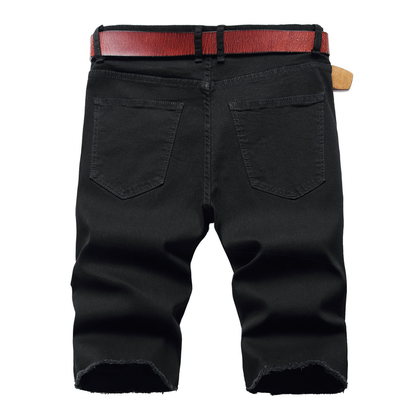 2026 Summer Men's Red Rose Emb - Shorts Denim Frayed บทวิจารณ์และราคา